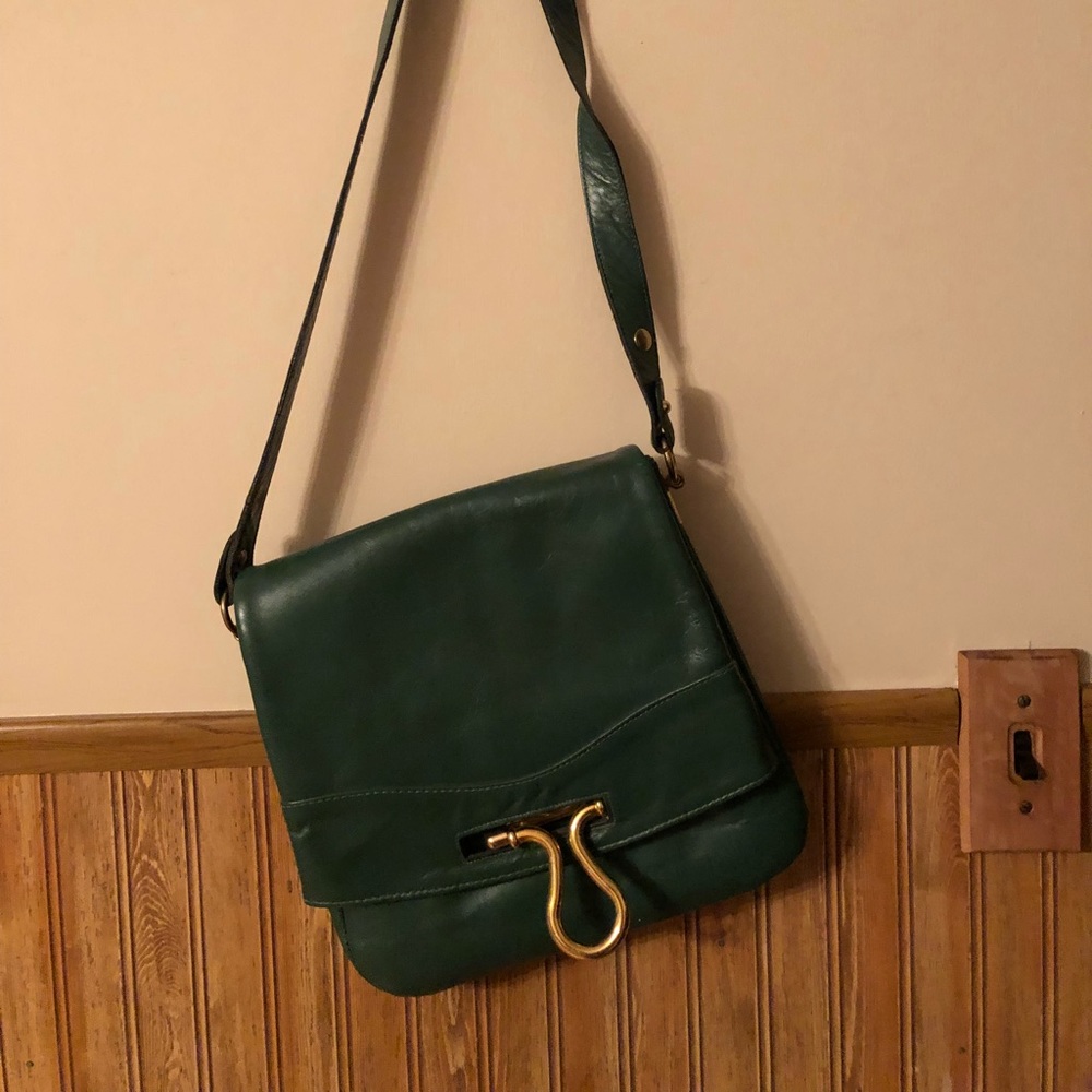Vintage green purse